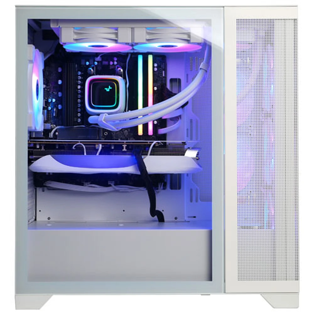 CyberPowerPC Gamer Supreme Gaming PC - White (AMD Ryzen 9 9900X/32GB RAM/2TB SSD/NVIDIA RTX 4080 Super/Win11) - En