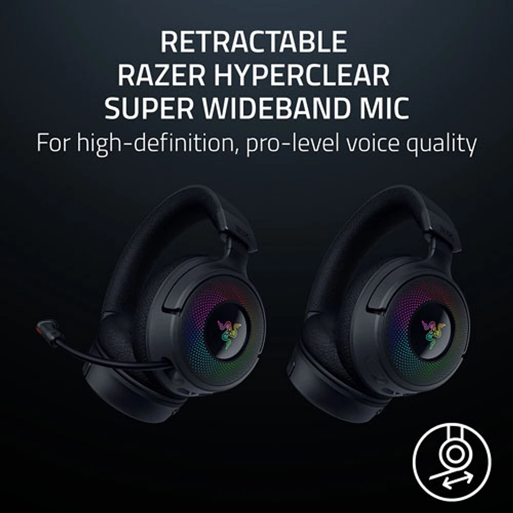 Razer Kraken V4 Wireless Gaming Headset with Microphone