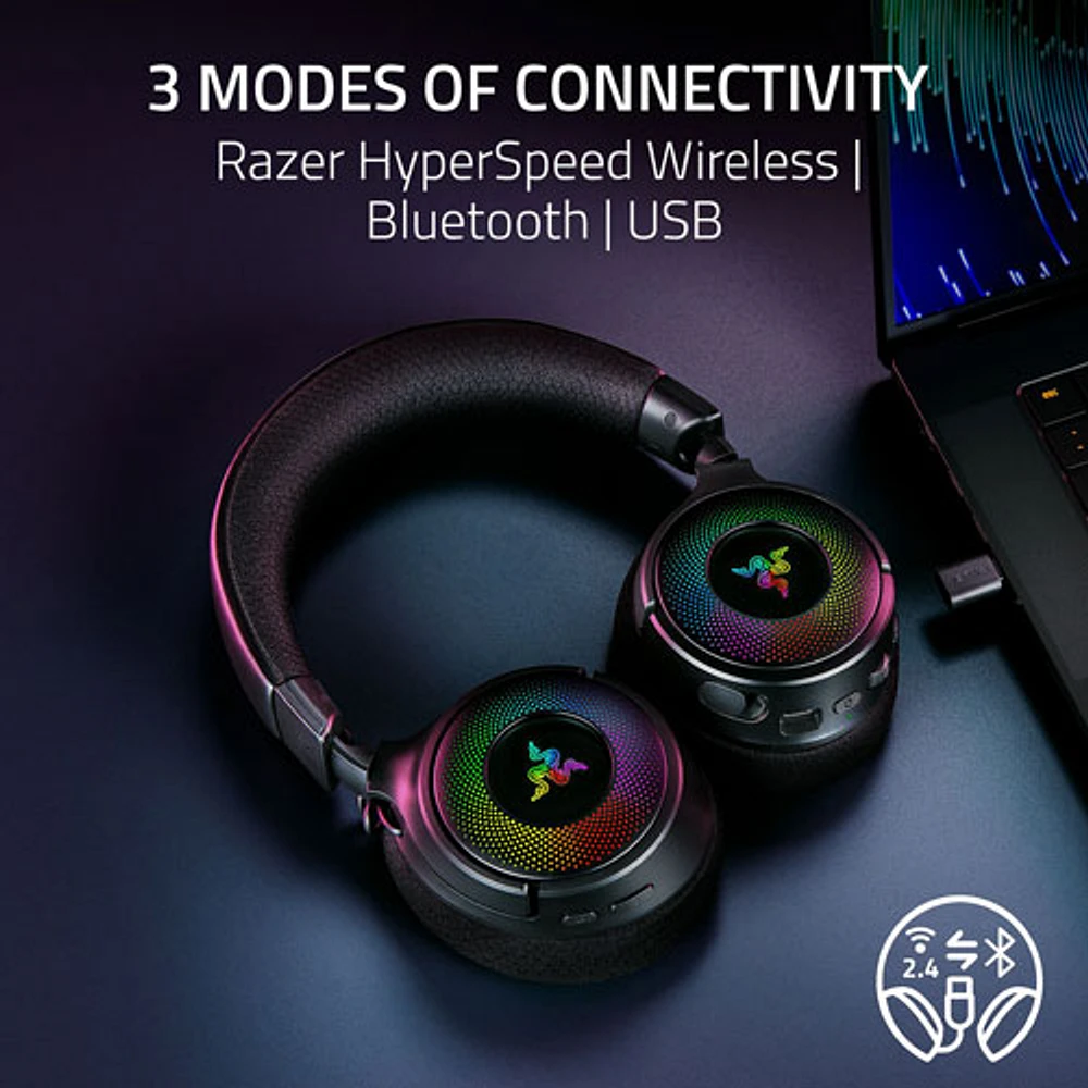 Razer Kraken V4 Wireless Gaming Headset with Microphone