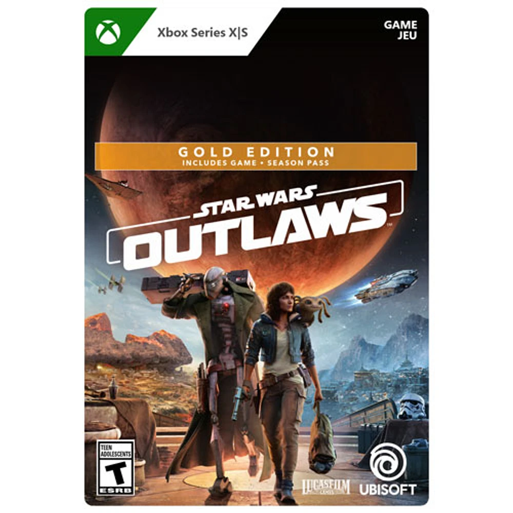 Star Wars Outlaws édition Gold (Xbox Series X|S) - Téléchargement numérique