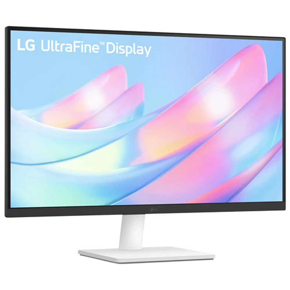 Moniteur IPS UHD 4K 5 ms 60 Hz de 27 po UltraFine de LG (27US500-W) - Blanc