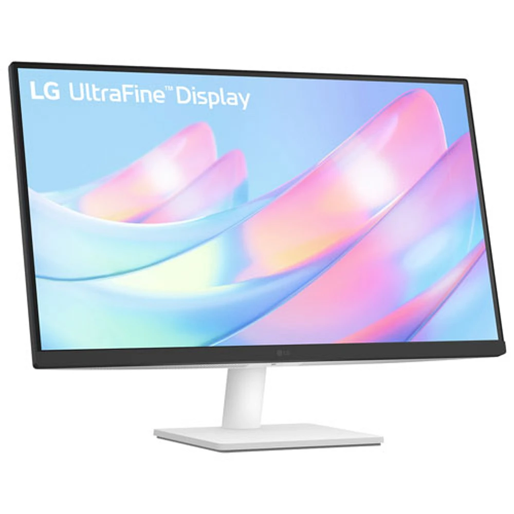 Moniteur IPS UHD 4K 5 ms 60 Hz de 27 po UltraFine de LG (27US500-W) - Blanc