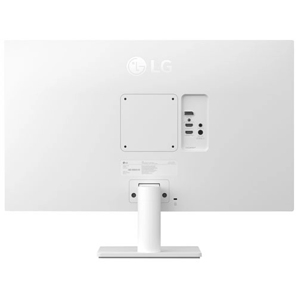 LG UltraFine Monitor 27" 4K UHD 60Hz 5 ms IPS Monitor (27US500-W) - White