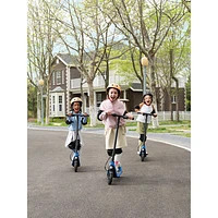 Segway Ninebot eKickScooter C2 Lite Electric Kid's Scooter (120 W Motor/ 14km Range/ 16km/h Top Speed) - Dark Grey/Blue