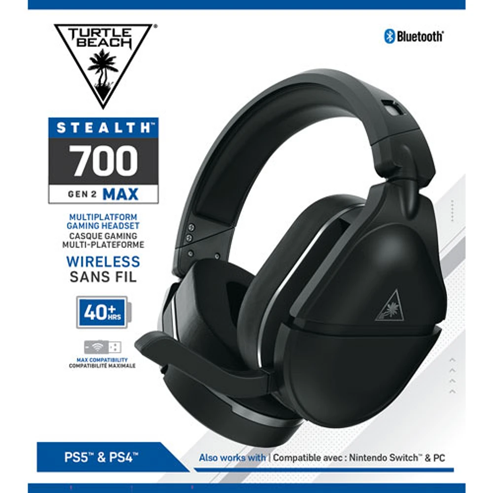 Turtle Beach Stealth 700 Wireless Gaming Headset for PC/Mac - Black