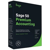 Sage 50 Premium Accounting 2025 (PC) - 2 User - 1 Year - Bilingual