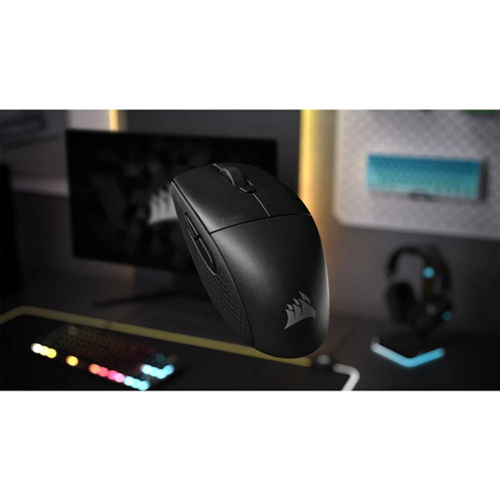 Corsair M55 24000 DPI Wireless Optical Gaming Mouse - Black - Only at Best Buy