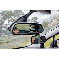 EZI LED Baby Car Seat Mirror - Black - Made from Recycled Plastic