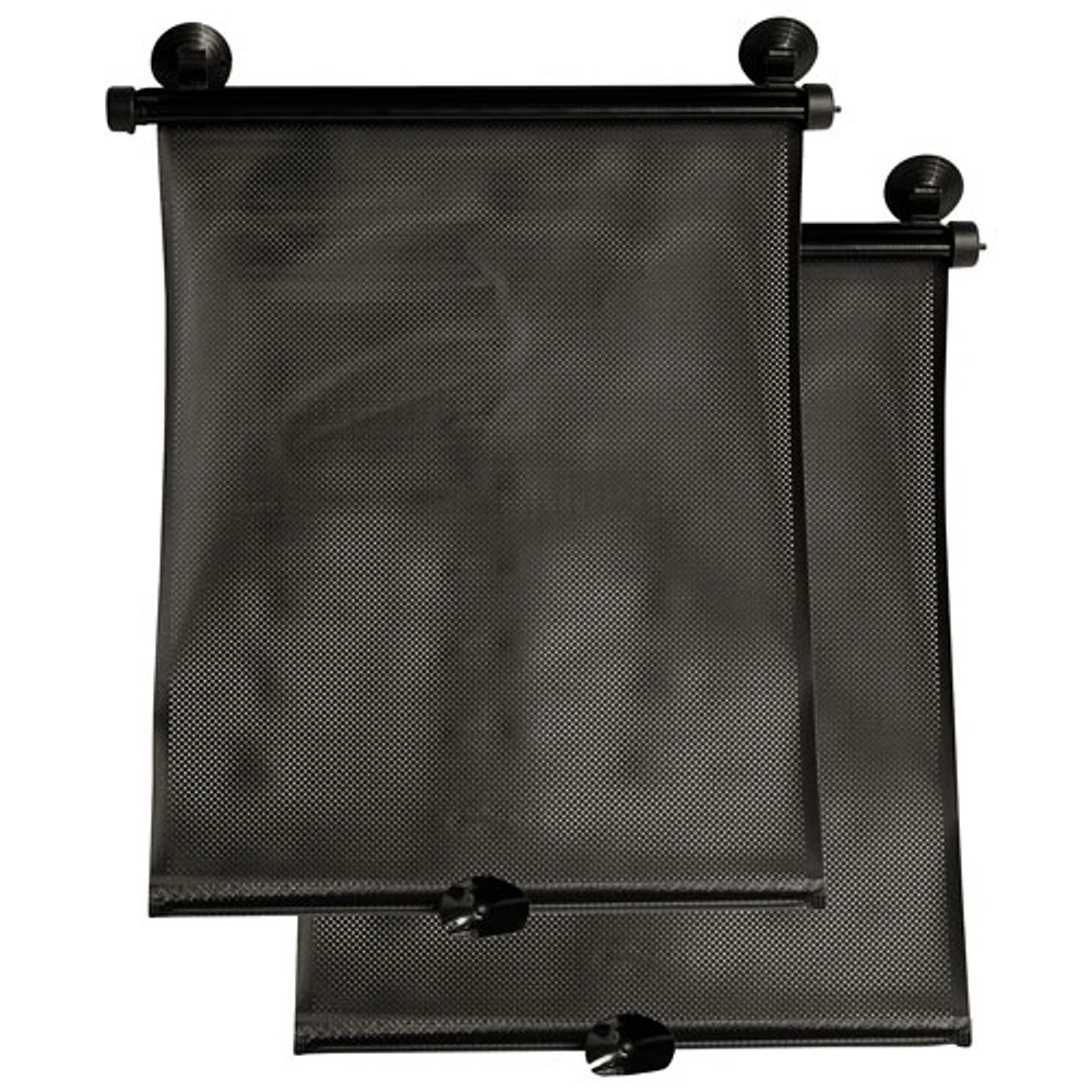 Ezi Sun Rollers Car Sunshades - Black