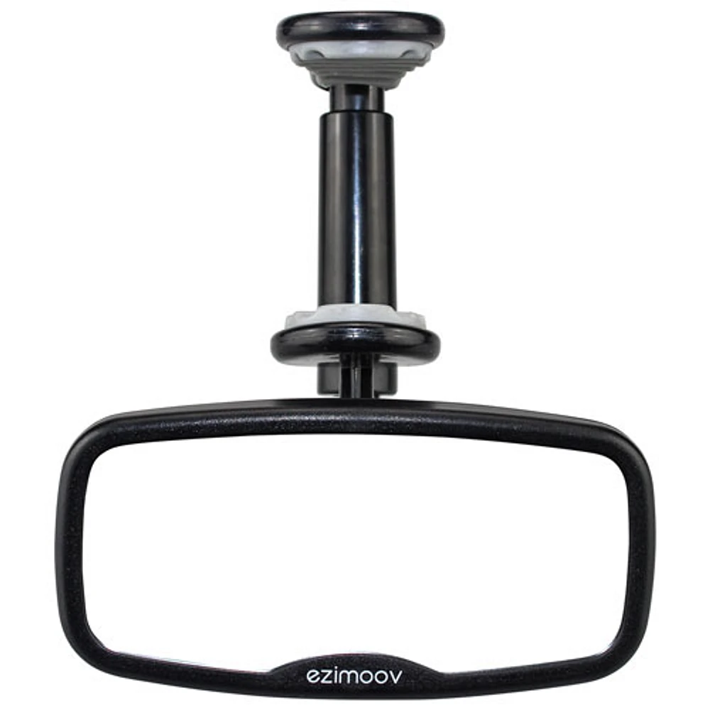 EZI LED Baby Car Seat Clip Mirror - Black - Made from Recycled Plastic