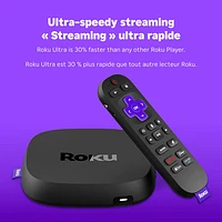 Roku Ultra 2024 4K HDR Media Streamer with Voice Remote Pro