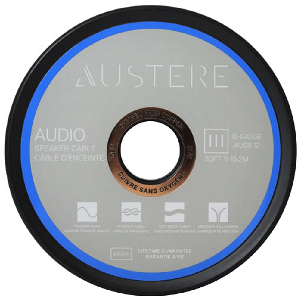 Austere III 15m (50 ft.) 12AWG Speaker Cable