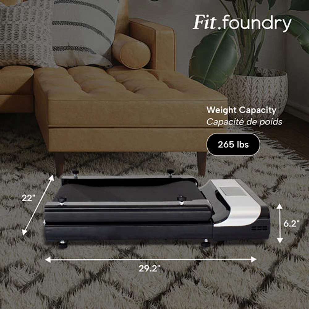 Fit Foundry Folding Walking Pad Treadmill - Only at Best Buy