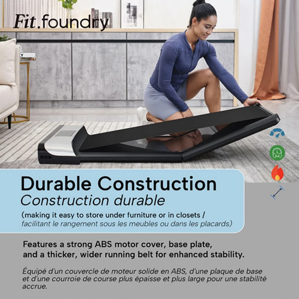 Fit Foundry Folding Walking Pad Treadmill - Only at Best Buy