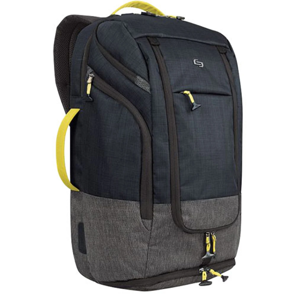 Sac à dos recyclé Everyday Max de Solo pour portable de 17,3 po - Noir