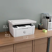 HP M139w Wireless All-In-One Laser Printer - White - Only at Best Buy