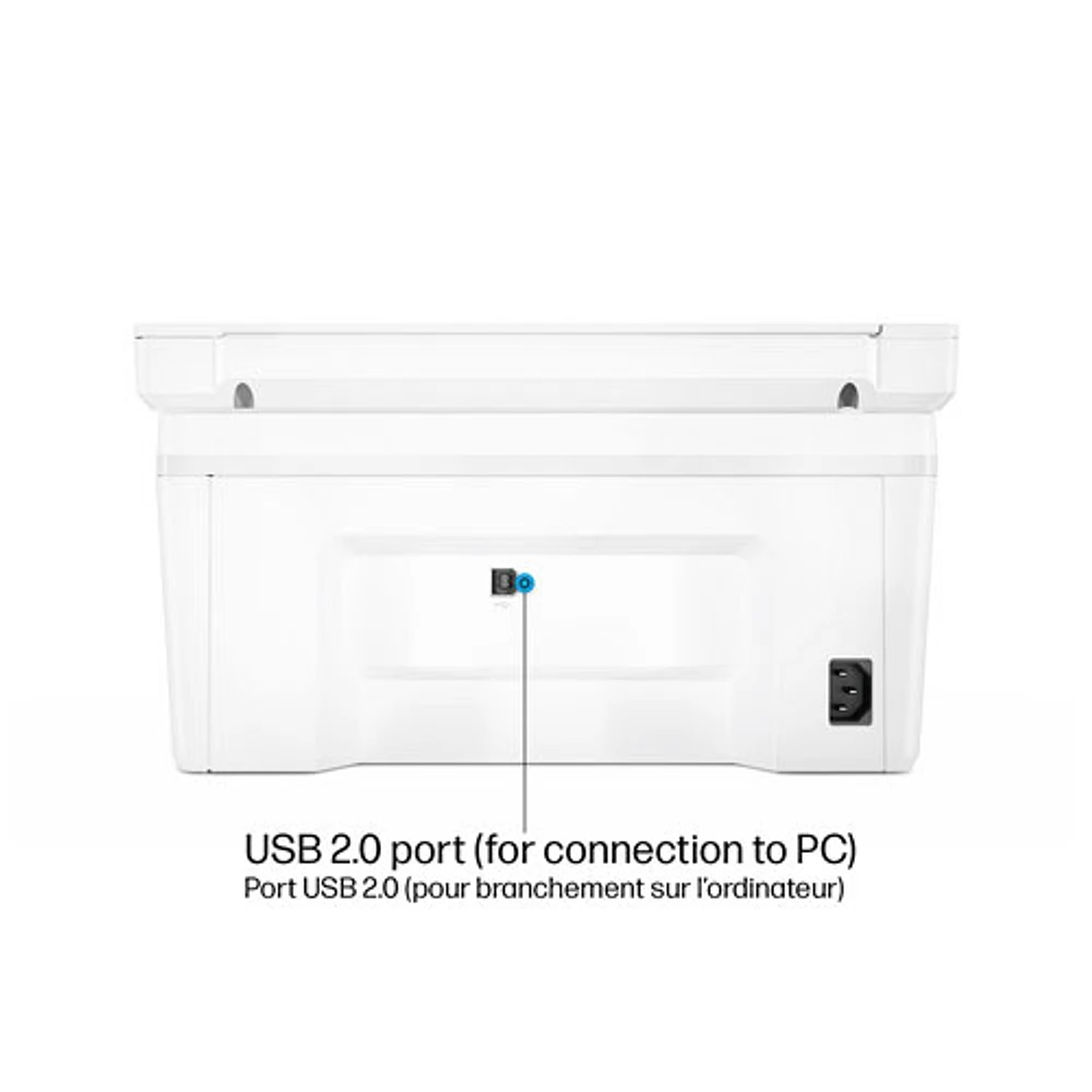 HP M139w Wireless All-In-One Laser Printer - White - Only at Best Buy