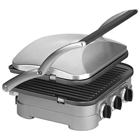 Cuisinart Griddle with Waffle Plates - Stainless Steel - Only at Best Buy