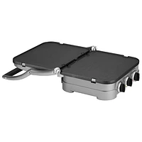 Cuisinart Griddle with Waffle Plates - Stainless Steel - Only at Best Buy