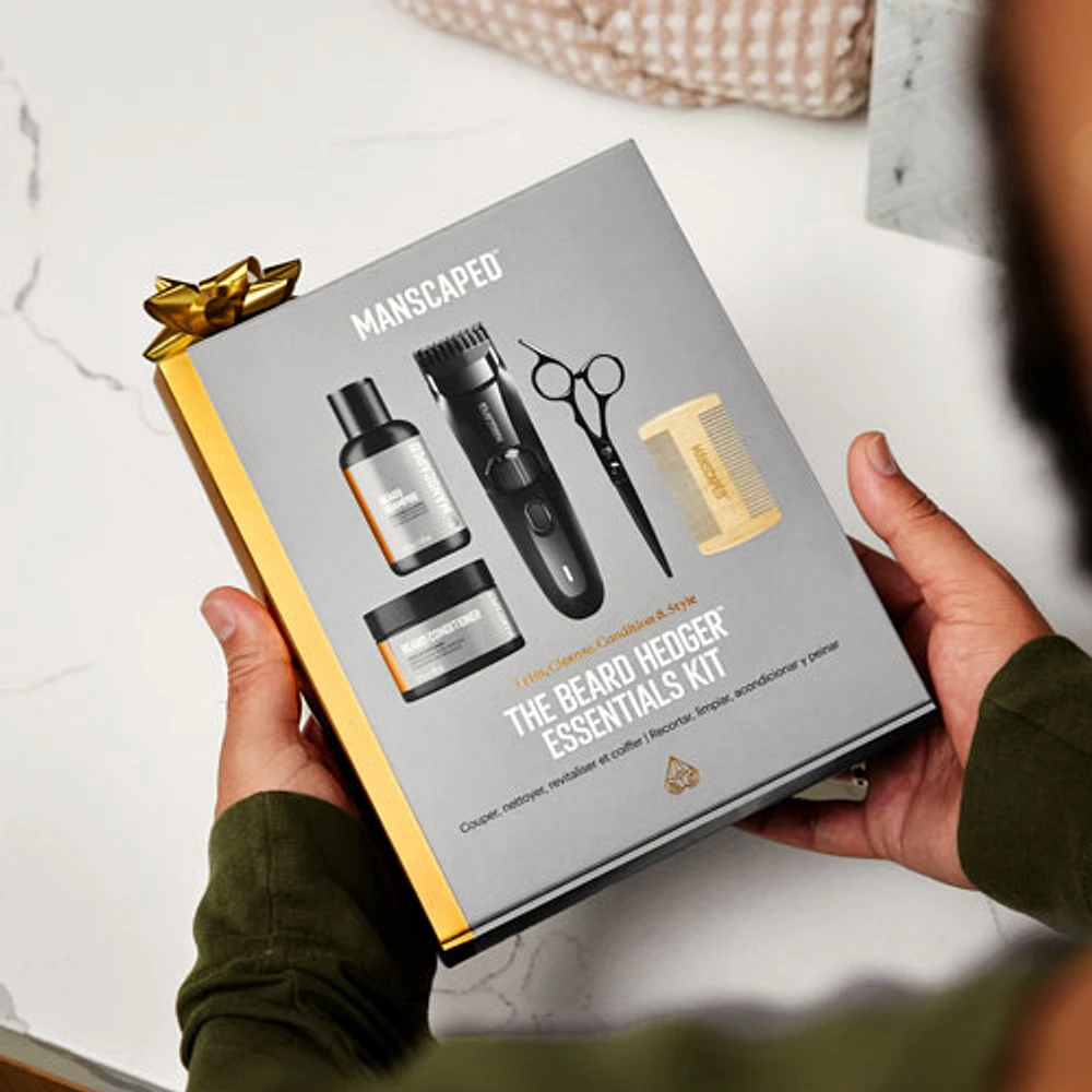 Trousse essentielle avec tondeuse sans fil Beard Hedger de Manscaped