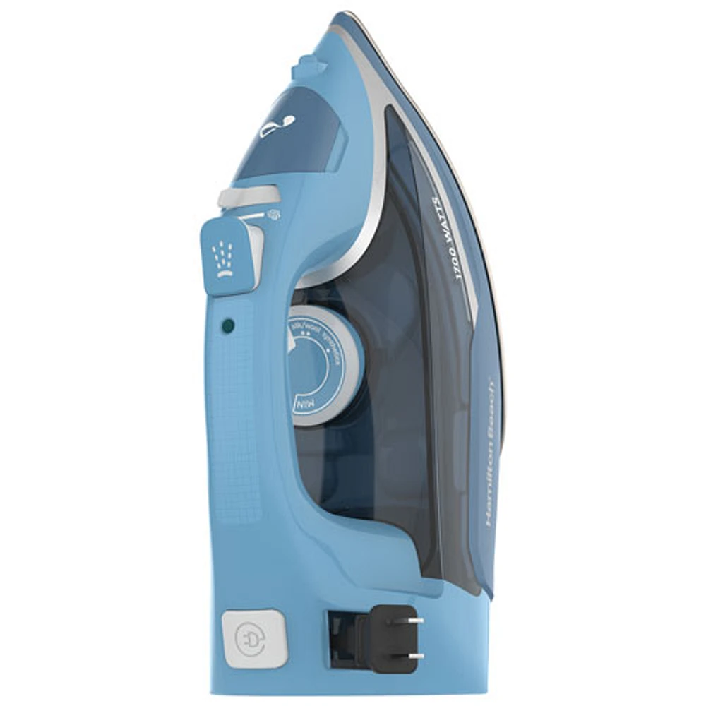 Fer à vapeur de 1700 W avec cordon rétractable de Hamilton Beach - Acier inoxydable