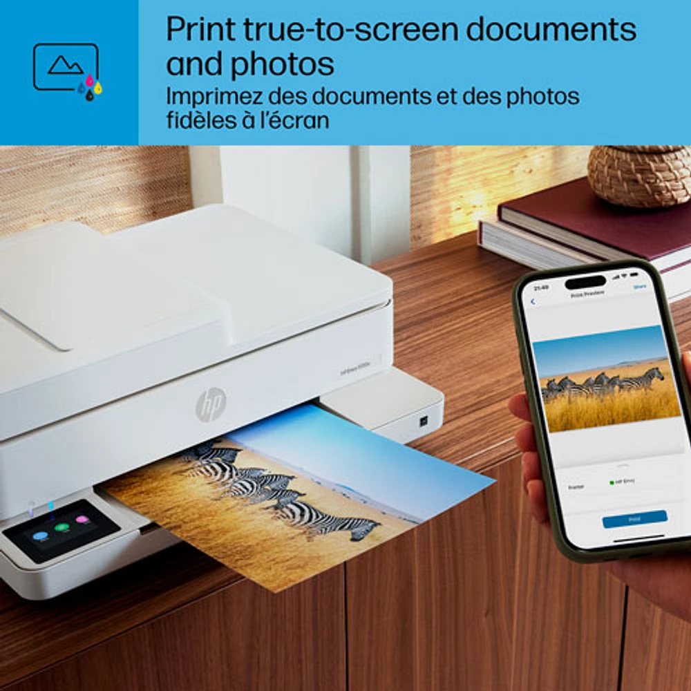 HP 6555e All-In-One Inkjet Printer - HP Instant Ink 3-Month Free Trial Included*