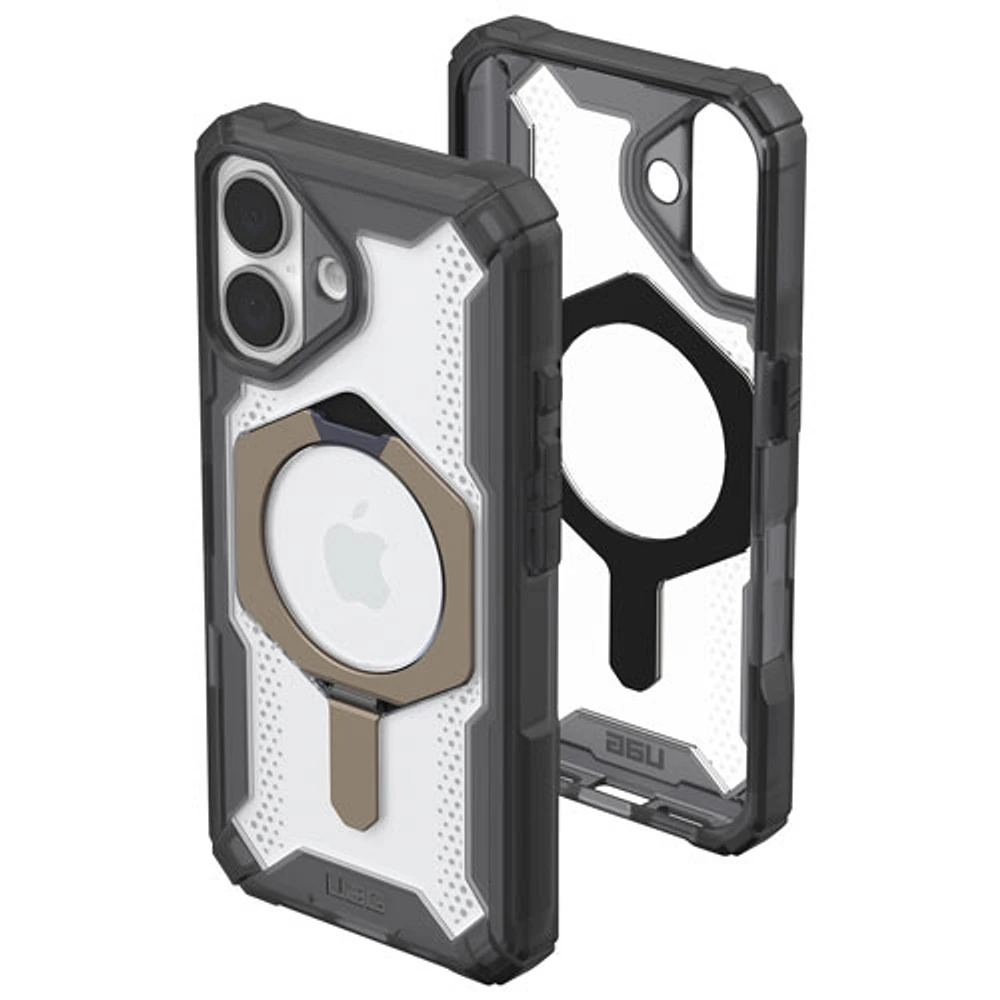 UAG Plasma XTE Fitted Hard Shell Case with MagSafe for iPhone 16 - Ash/Titanium