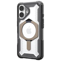 UAG Plasma XTE Fitted Hard Shell Case with MagSafe for iPhone 16 - Ash/Titanium