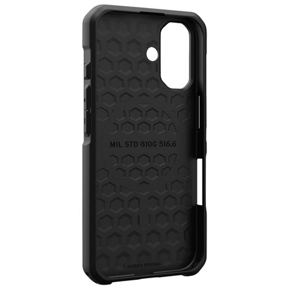 UAG Metropolis LT Fitted Hard Shell Case with MagSafe for iPhone 16 - Kevlar Black