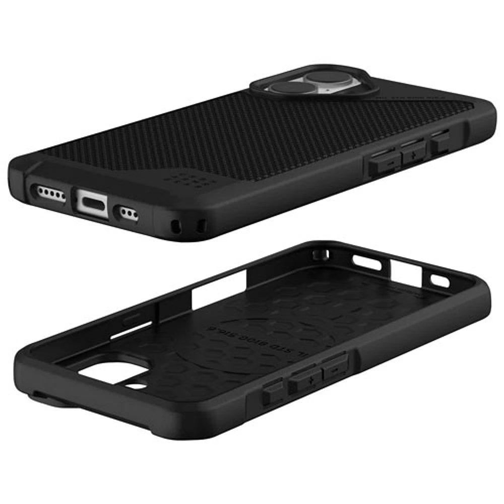 UAG Metropolis LT Fitted Hard Shell Case with MagSafe for iPhone 16 - Kevlar Black