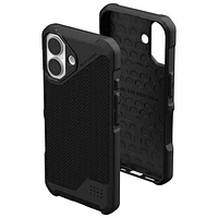 UAG Metropolis LT Fitted Hard Shell Case with MagSafe for iPhone 16 - Kevlar Black