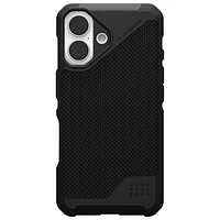 UAG Metropolis LT Fitted Hard Shell Case with MagSafe for iPhone 16 - Kevlar Black