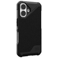 UAG Metropolis LT Fitted Hard Shell Case with MagSafe for iPhone 16 - Kevlar Black