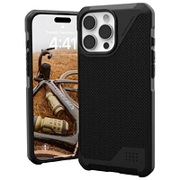 UAG Metropolis LT Fitted Hard Shell Case with MagSafe for iPhone 16 Pro Max - Kevlar Black