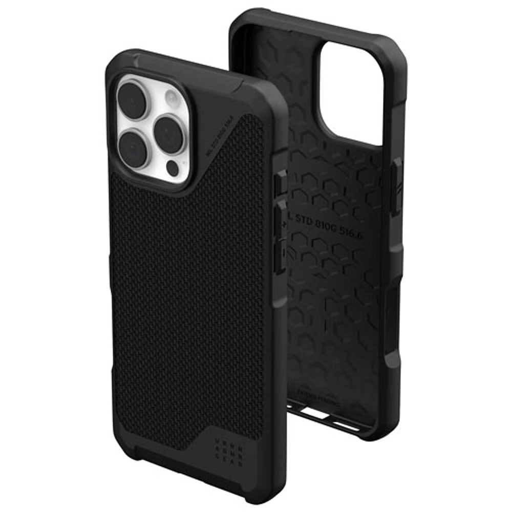 UAG Metropolis LT Fitted Hard Shell Case with MagSafe for iPhone 16 Pro Max - Kevlar Black