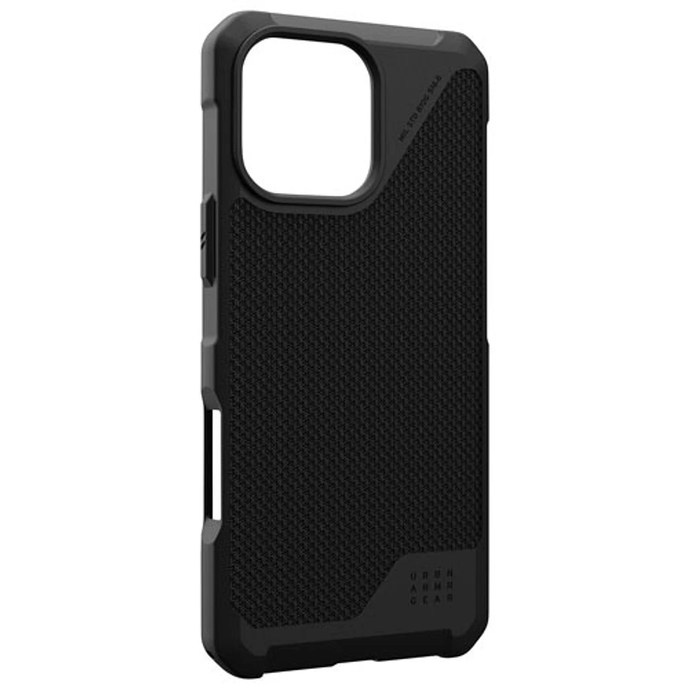 UAG Metropolis LT Fitted Hard Shell Case with MagSafe for iPhone 16 Pro Max - Kevlar Black