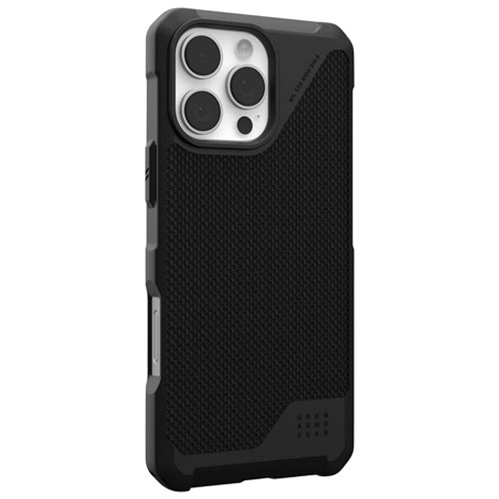 UAG Metropolis LT Fitted Hard Shell Case with MagSafe for iPhone 16 Pro Max - Kevlar Black