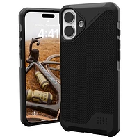 UAG Metropolis LT Fitted Hard Shell Case with MagSafe for iPhone 16 Plus - Kevlar Black