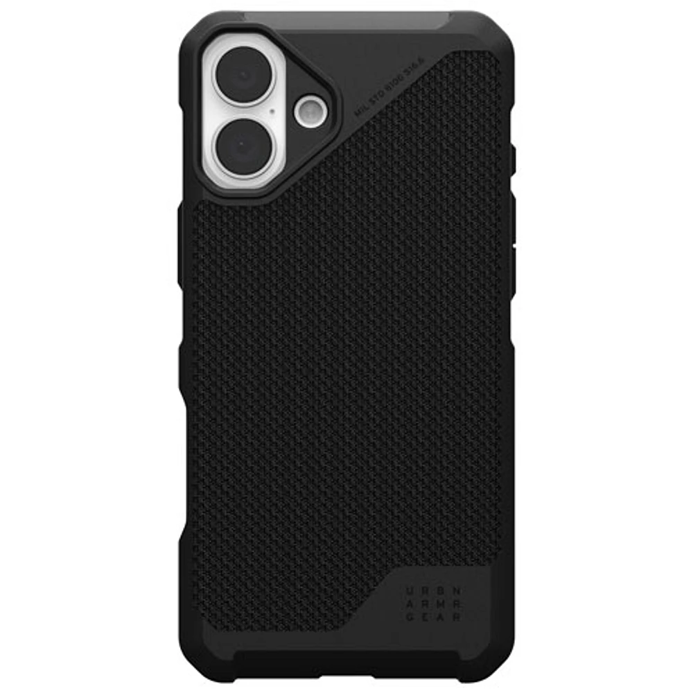 UAG Metropolis LT Fitted Hard Shell Case with MagSafe for iPhone 16 Plus - Kevlar Black