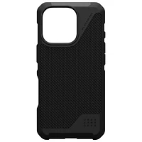 Urban Metropolis LT Fitted Hard Shell Case for iPhone 16 Pro - Kevlar Black