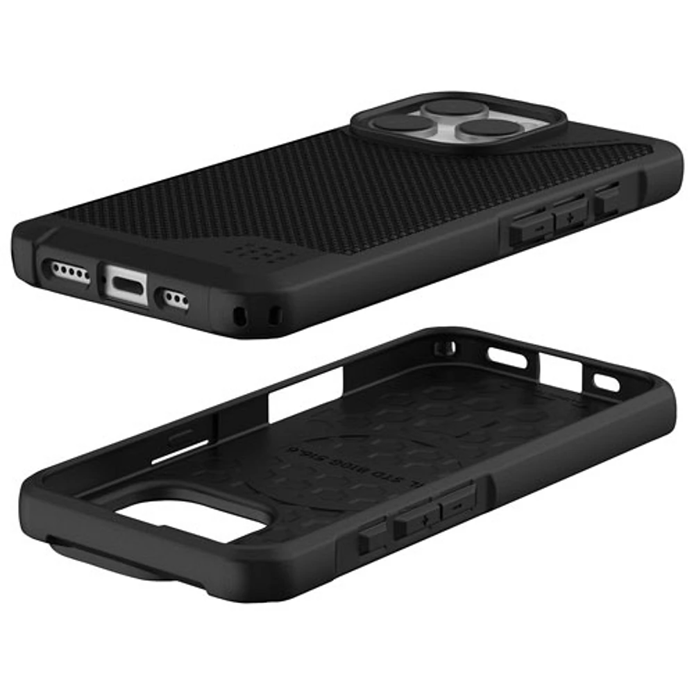 Urban Metropolis LT Fitted Hard Shell Case for iPhone 16 Pro - Kevlar Black