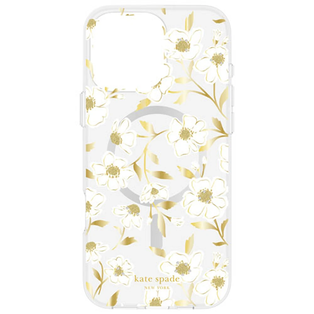 Étui de Kate Spade New York avec MagSafe pour iPhone 16 Pro Max - Floral ensoleillé