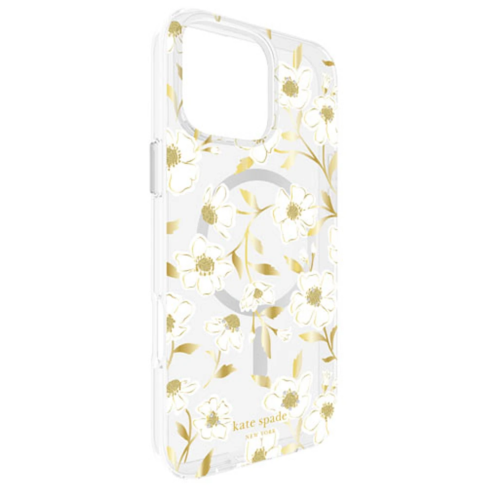 Étui de Kate Spade New York avec MagSafe pour iPhone 16 Pro Max - Floral ensoleillé