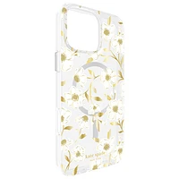 Étui de Kate Spade New York avec MagSafe pour iPhone 16 Pro Max - Floral ensoleillé