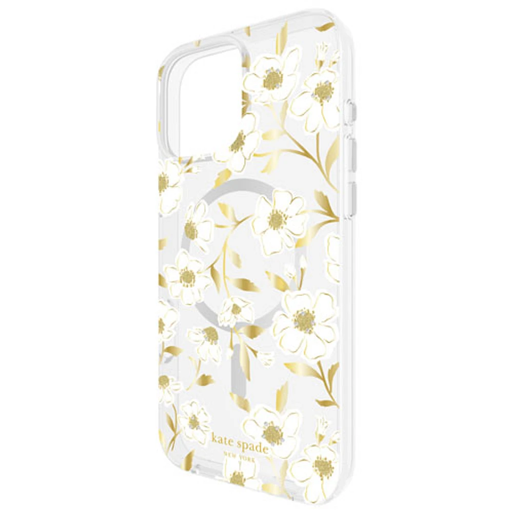 Étui de Kate Spade New York avec MagSafe pour iPhone 16 Pro Max - Floral ensoleillé