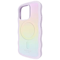 kate spade new york Wavy Opal Case with MagSafe for iPhone 16 Pro Max - Opal Iridescent