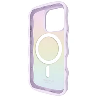 kate spade new york Wavy Opal Case with MagSafe for iPhone 16 Pro Max - Opal Iridescent