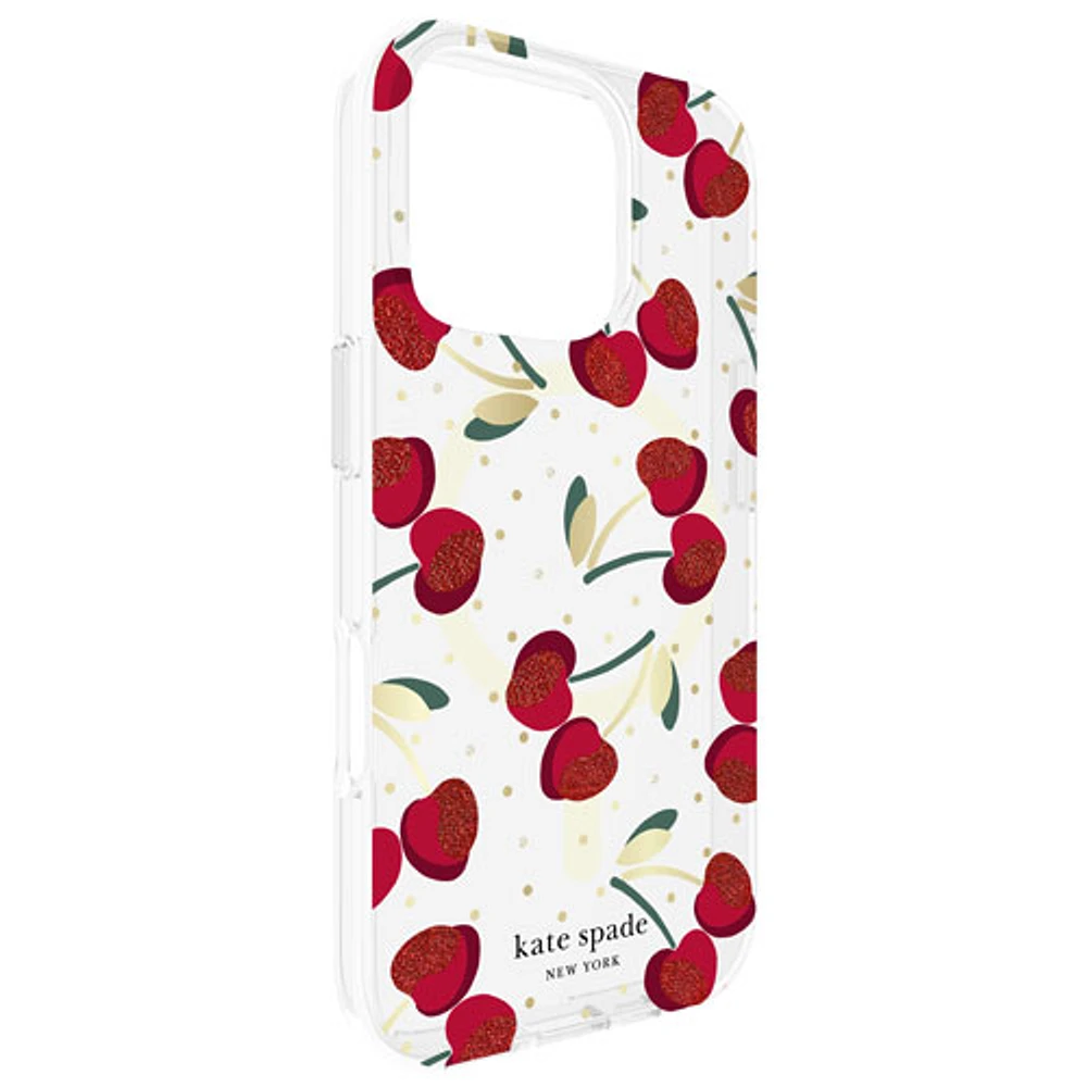 Étui de Kate Spade New York avec MagSafe pour iPhone 16 Pro Max - Cerises