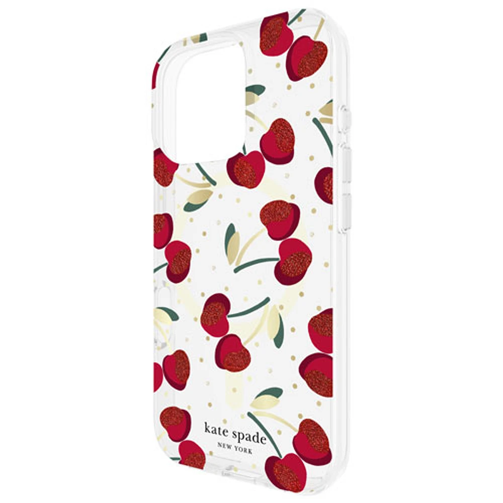 Étui de Kate Spade New York avec MagSafe pour iPhone 16 Pro Max - Cerises