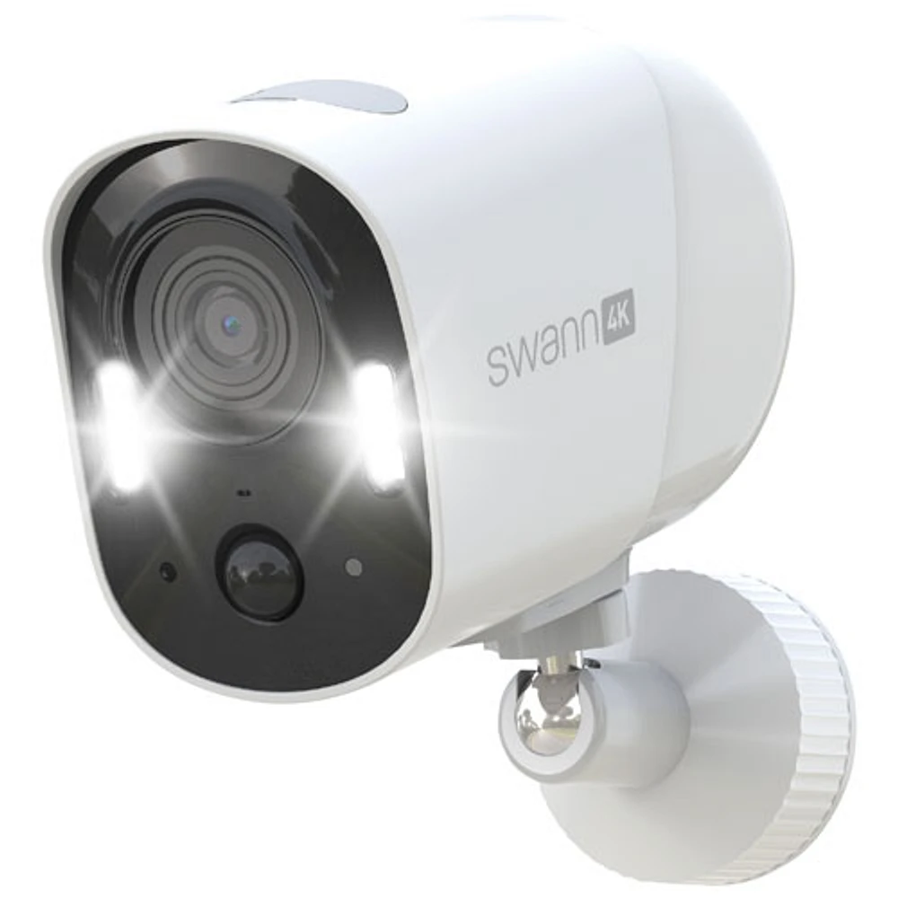 Swann Xtreem4K Wire-Free Indoor/Outdoor 4K Ultra HD IP Camera - White